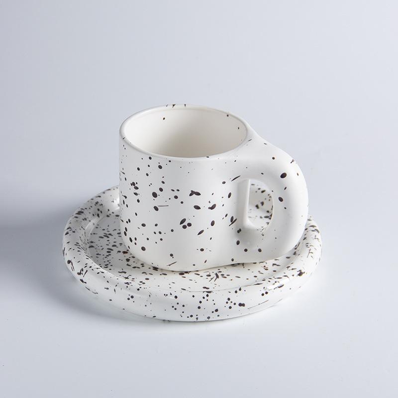 Nordic Minimalist Ins Ceramic Mug Fat Handle