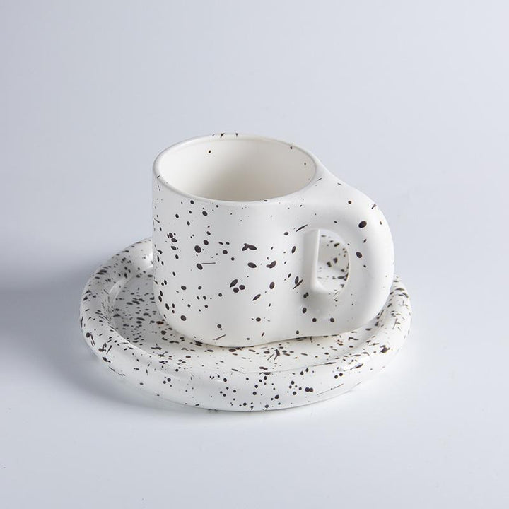 Nordic Minimalist Ins Ceramic Mug Fat Handle