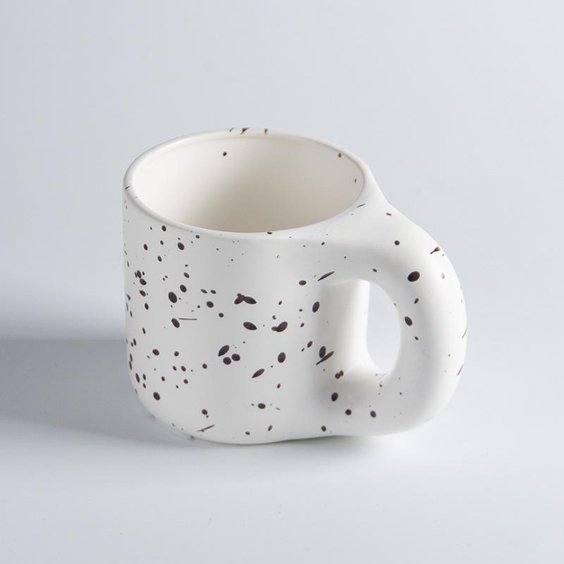 Nordic Minimalist Ins Ceramic Mug Fat Handle